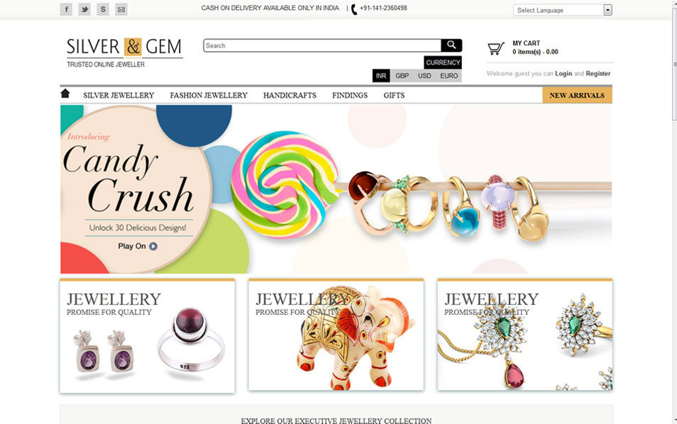 Silver and Gem Exports