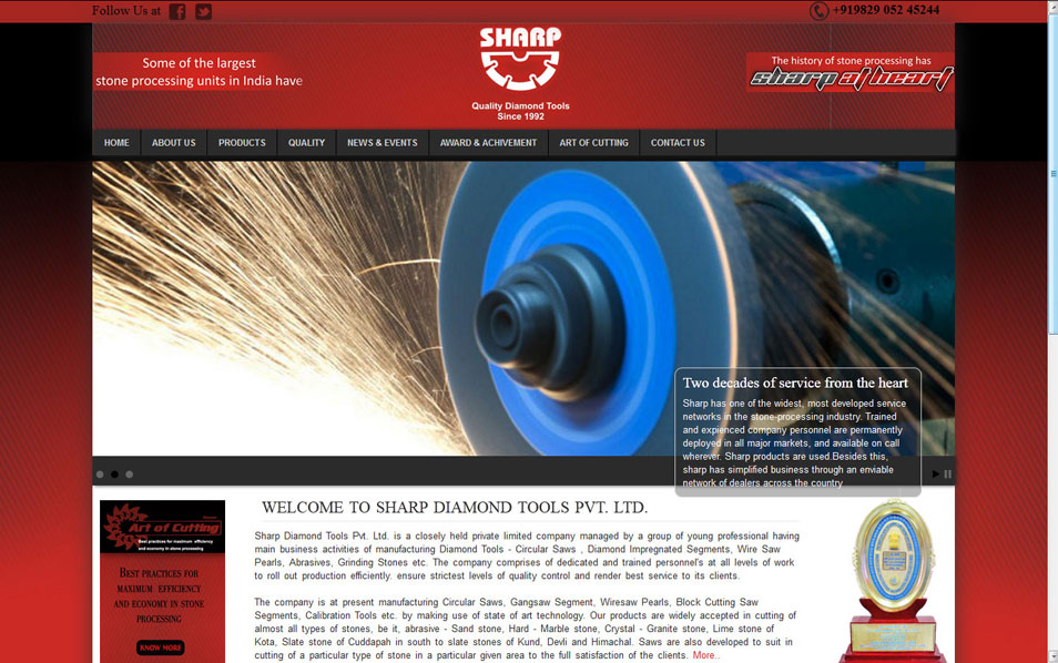 Sharp diamond tools