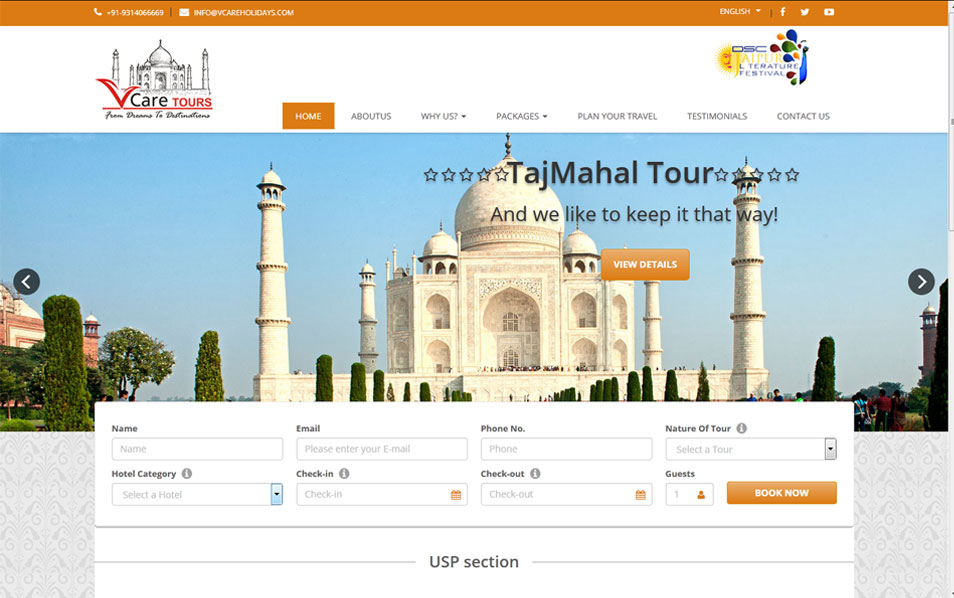 Vcare Tours